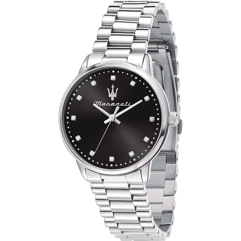 Montre pour femme en stainless, 12 diamants, 5ATM - 8853147504 - Maserati