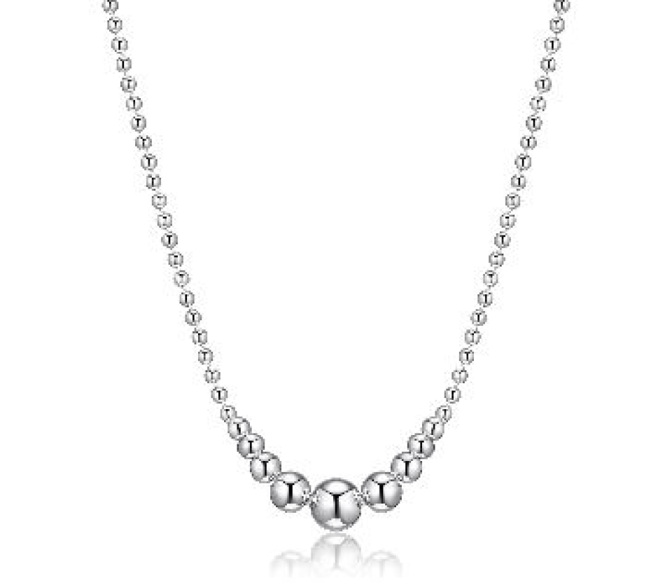 Collier pour femme en argent 925, boules - R0LBK6A044 - ELLE