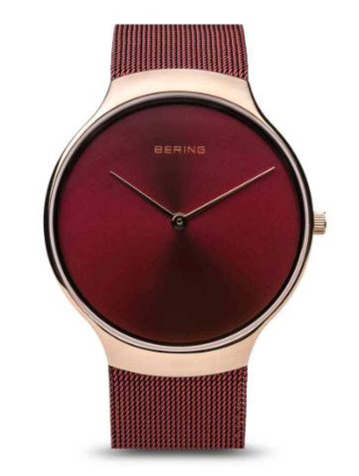 Montre femme, stainless, bracelet mèche, 3ATM - 13338-CHARITY - Bering