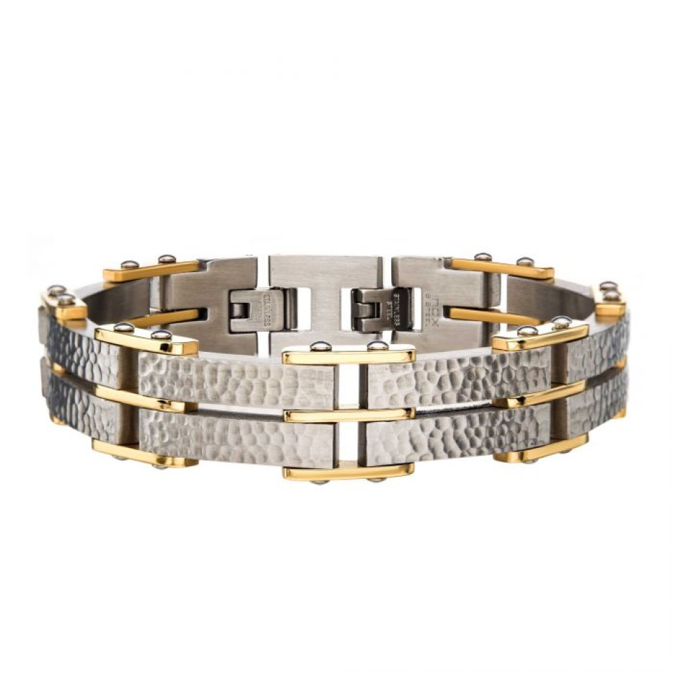 Bracelet pour homme en stainless - BR27952GP - Inox