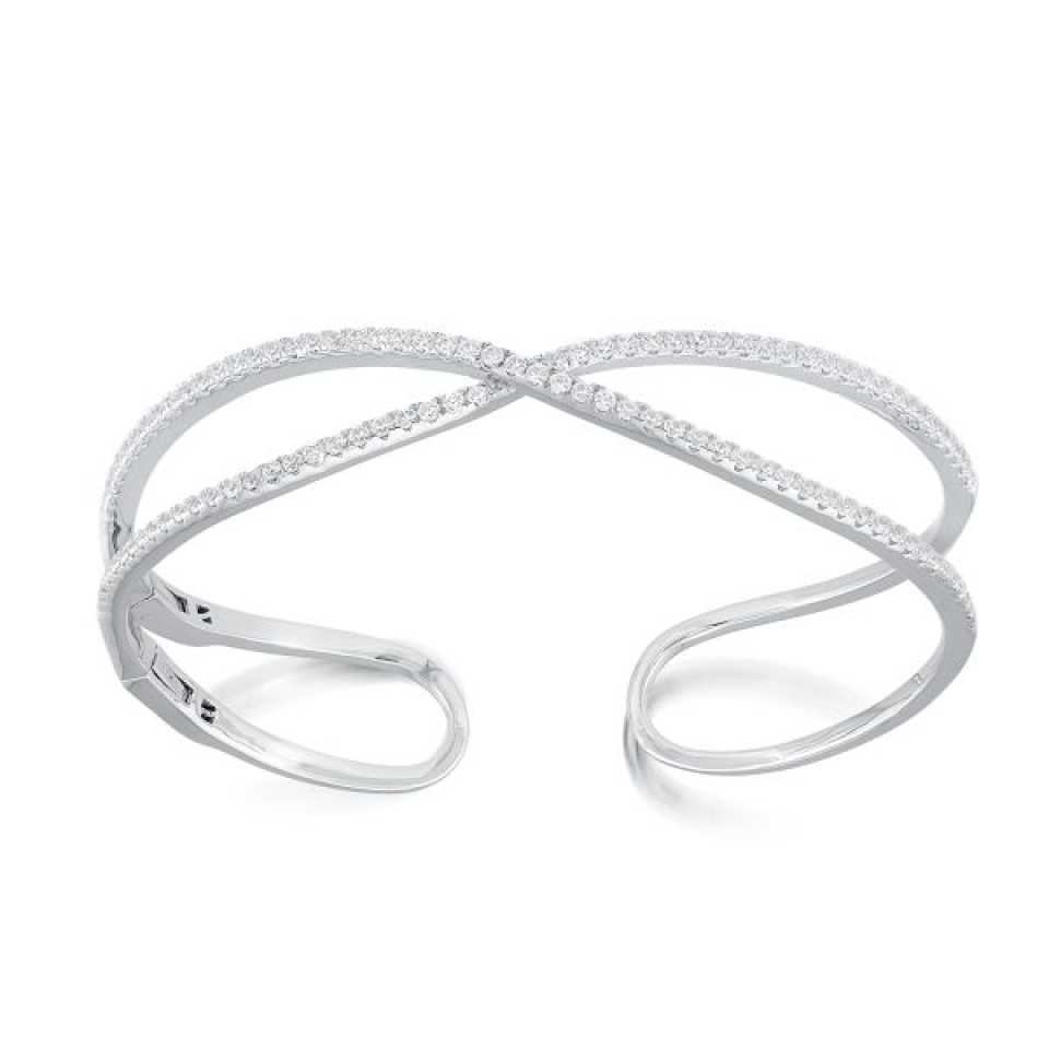 Bracelet femme, argent 925, zircon, liens - 07-142800 - Miss Mimi