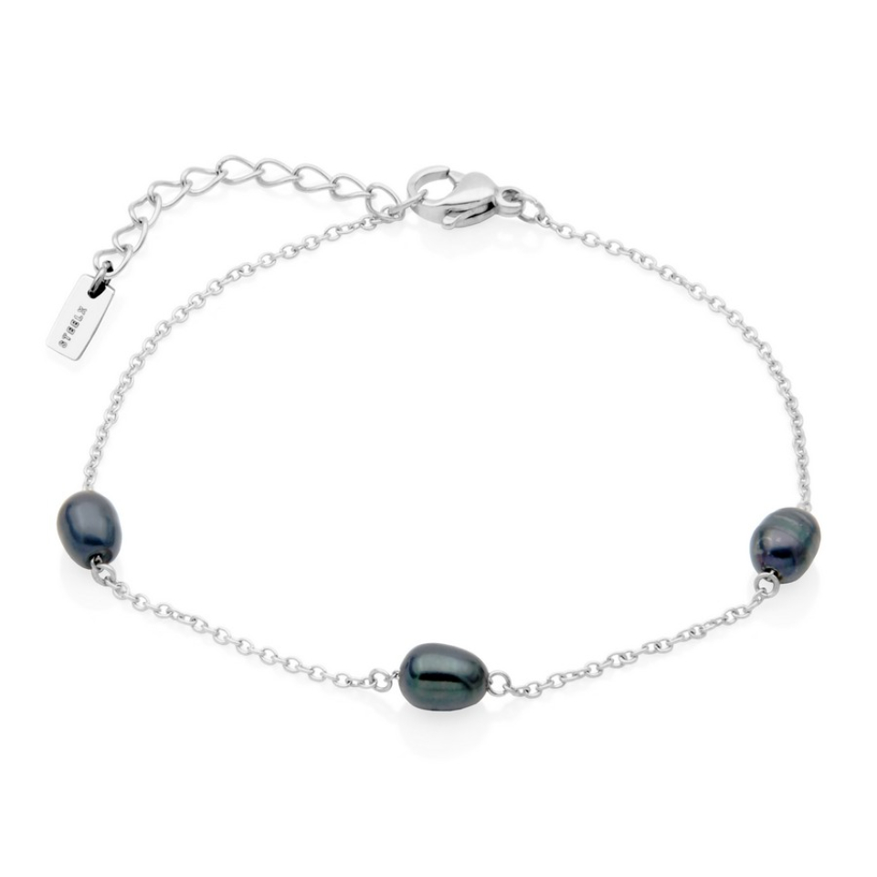 Bracelet pour femme en stainless, perles - T1XF350165 - Steelx