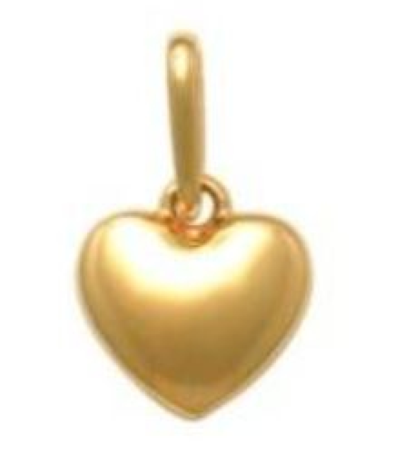 Pendentif pour enfant en or 10k, coeur - P64 - Benjamin Jacques