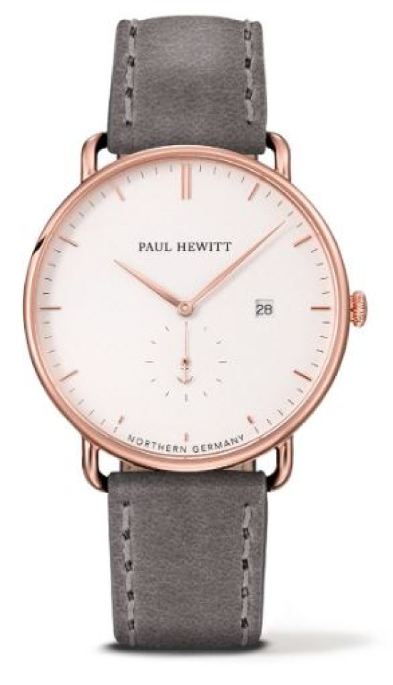 Montre homme/femme, stainless, verre saphir, mouvement suisse, 5ATM - PH-TGA-R-W-13M - Paul Hewitt