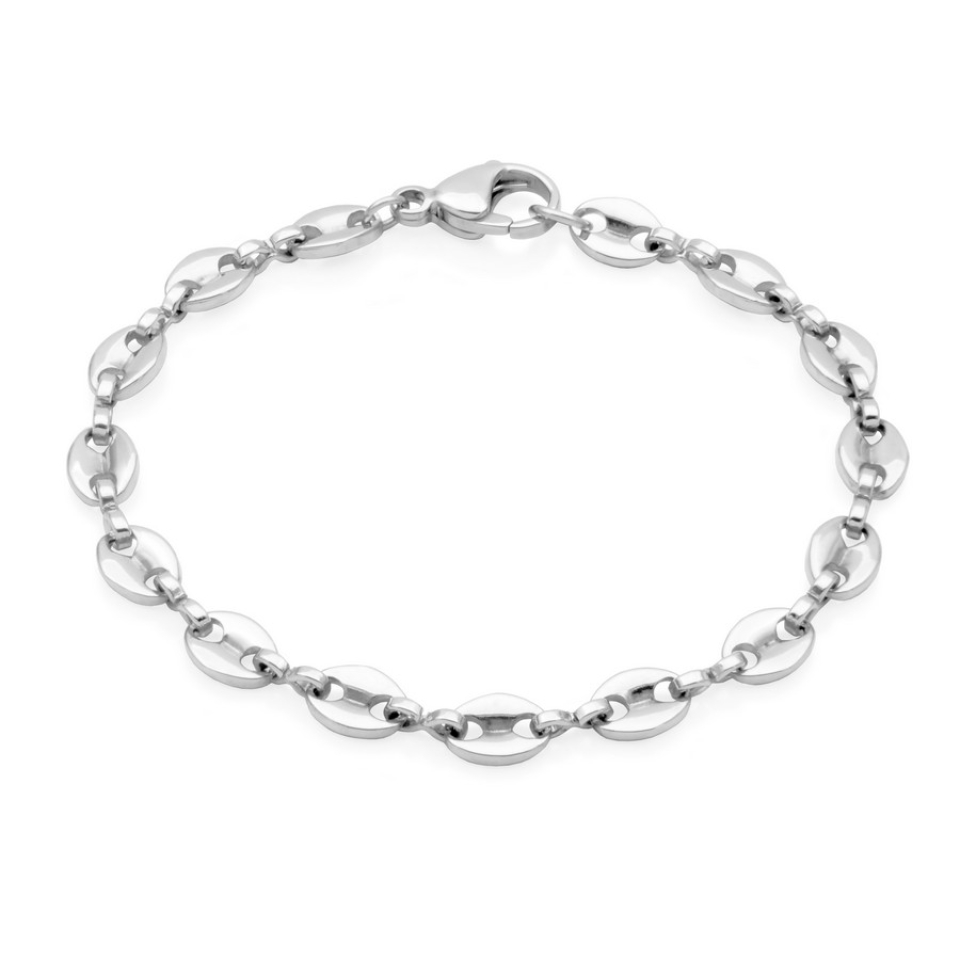 Bracelet pour femme en stainless, grain de café - T1XF220165 - Steelx