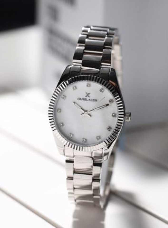 Montre femme, stainless, 12 pierres - DK12180-1 - Daniel Klein